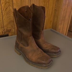 Ariat Men's Distressed Brown Western Boots size 10 1/2 D